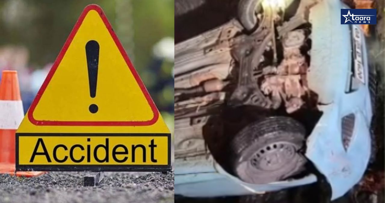 amboli ghat car falls into gorge sawantwadi family safe